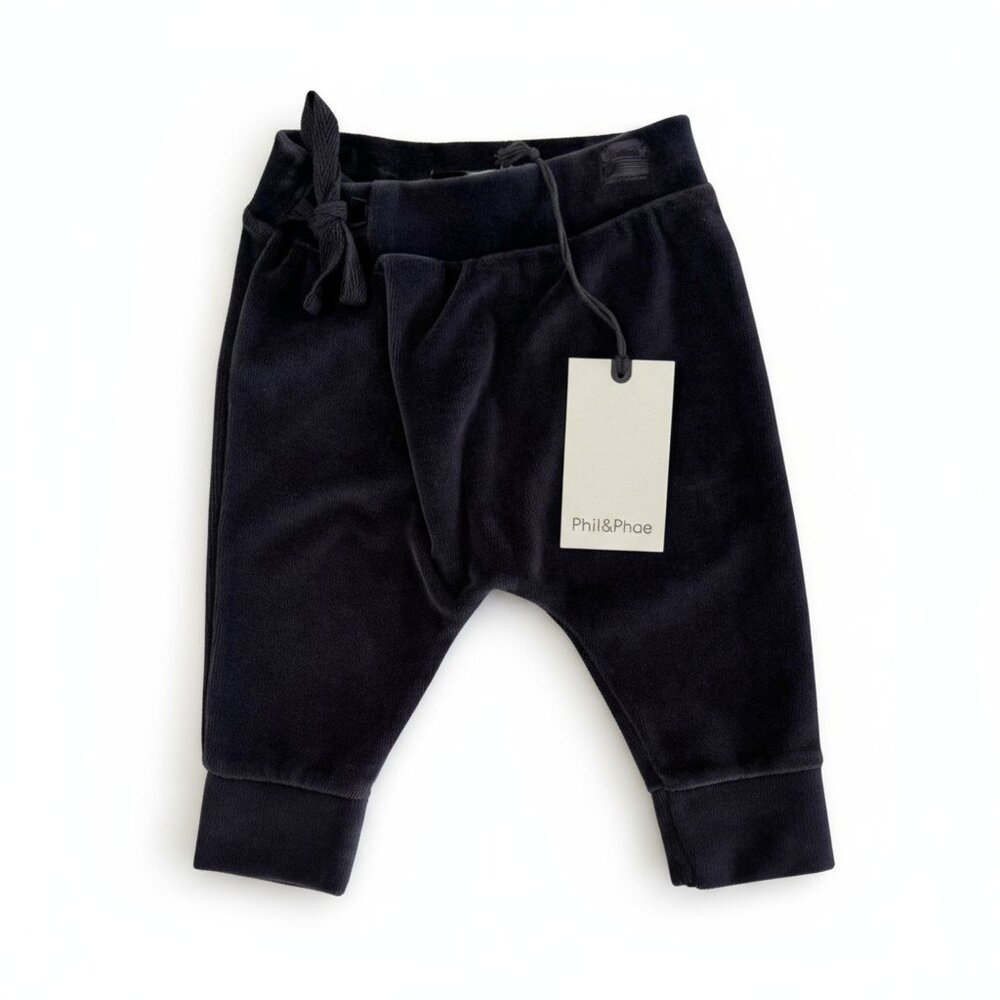 PHIL & PHAE - SWEATPANTS - 80% ORGANIC COTTON - 20% POLYESTER - DARK GREY - NWT